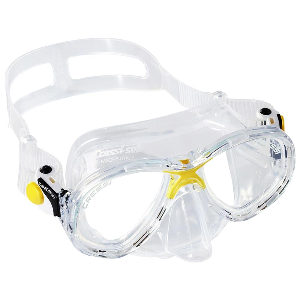 Maschera Marea Junior Trasparente Trasparente / giallo - Foto 1