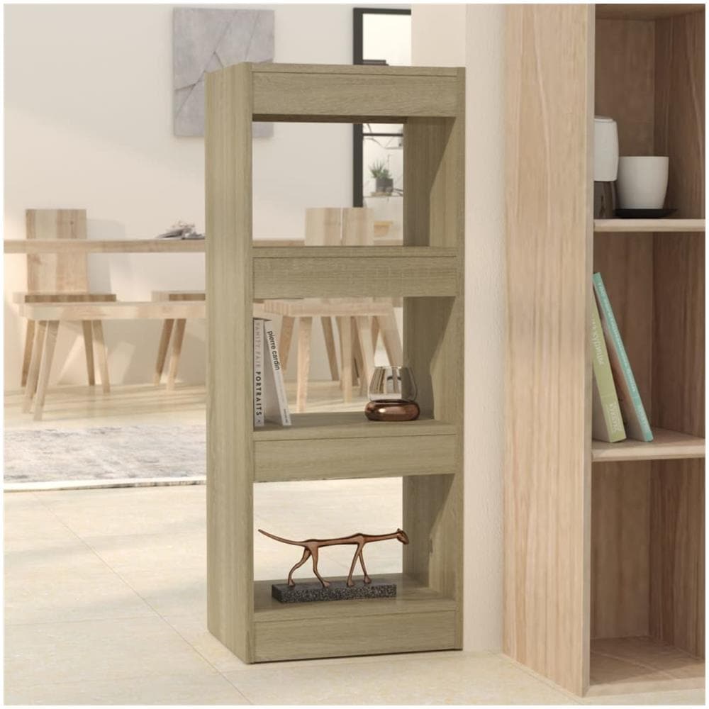 Libreria /Divisorio Rovere Sonoma 40x30x103 cm in Truciolato - Foto 1