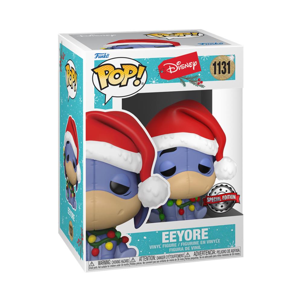 Disney Holiday 2021 Pop! Vinyl Figure Eeyore W / Lights 9cm - Foto 1