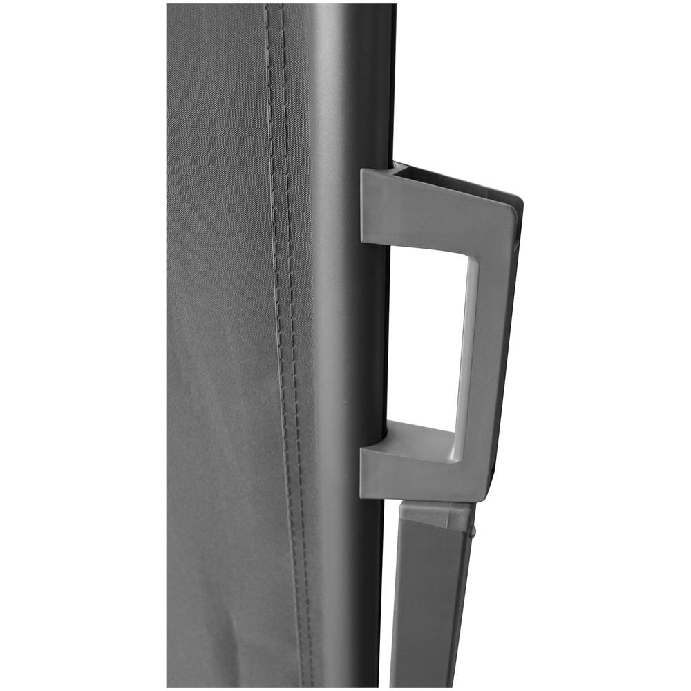 Saltillo Schermo Privacy, Schermo Esterno Allungabile 300 X 150 Cm Grigio - Foto 2