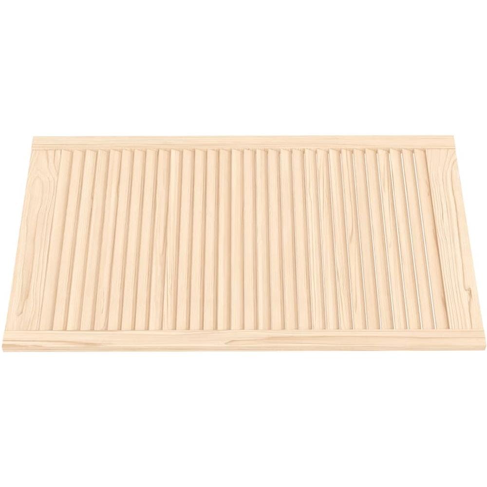 Anta con Design a Lamelle 99,3x59,4 cm in Legno di Pino - Foto 5