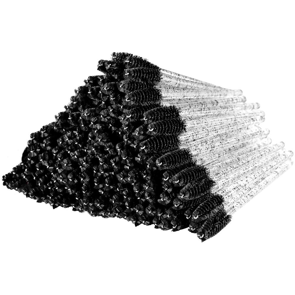 Pennelli Per Ciglia / Pennelli Per Sopracciglia 100 Pz Black - Foto 1
