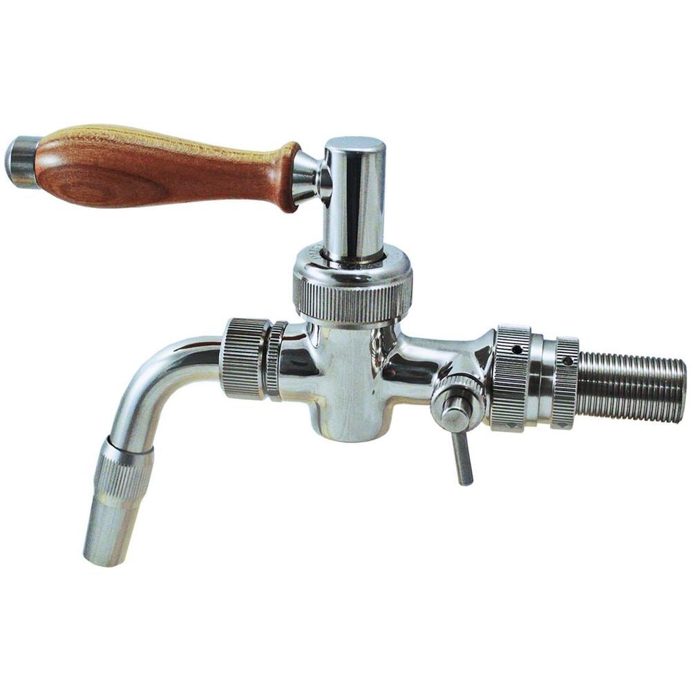 Rubinetto Birra Con Compensatore Rubinetto Birra Lindr Side Pull Nostalgie - Acciaio Inossidabile - Foto 1