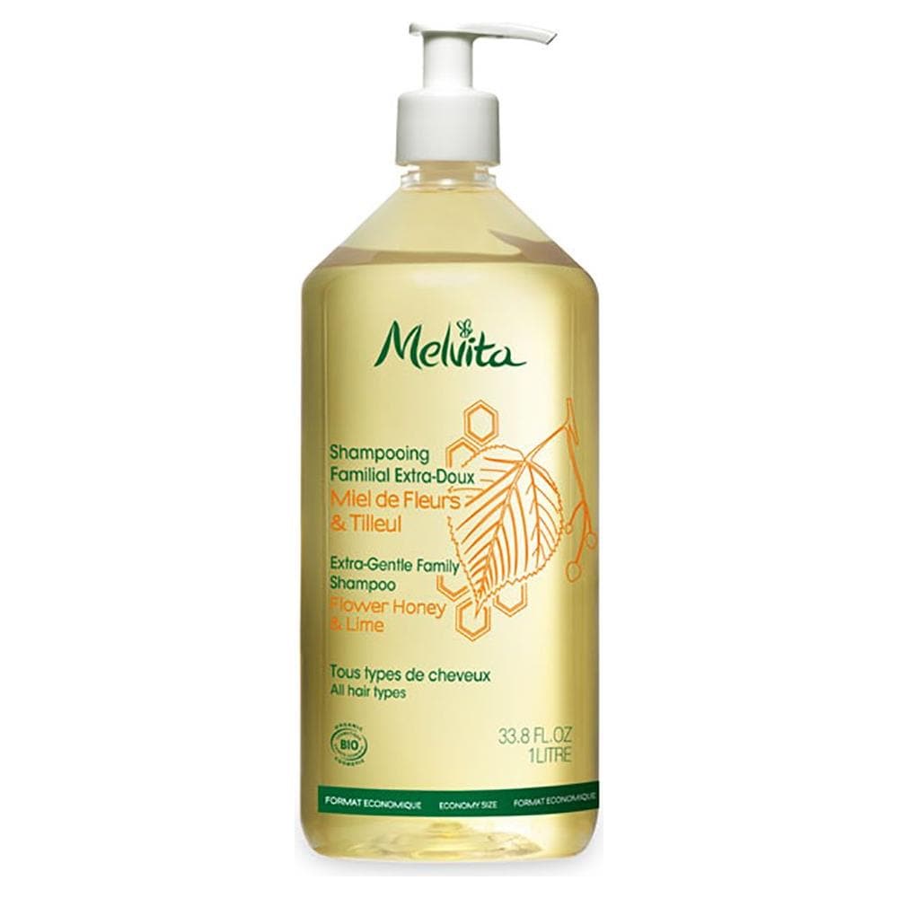 Shampoo Familiare Extradolce Miele Di Fiori & Tiglio 1l Melvita - Foto 1