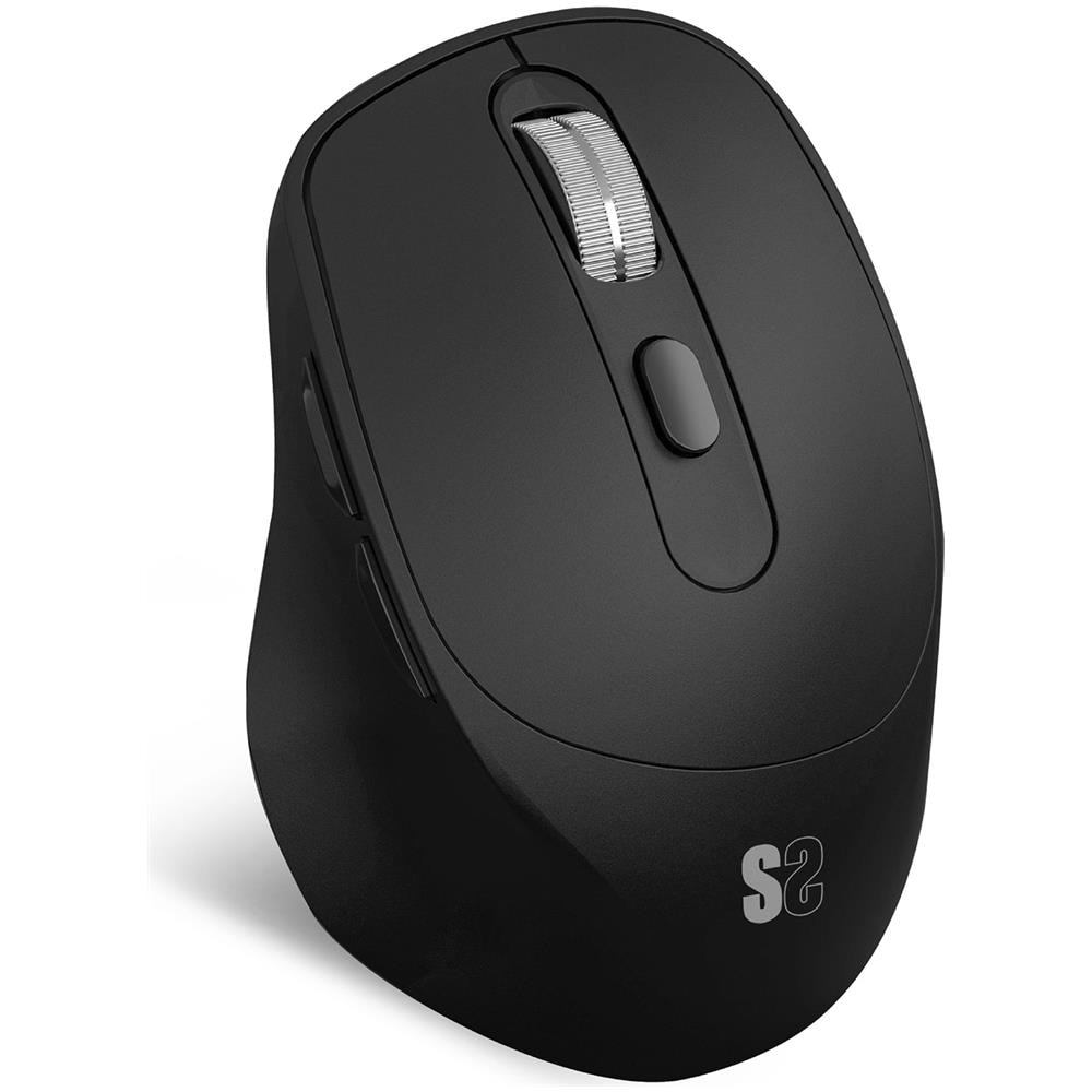 RATON OPTICO DUAL COMFORT ERGO DUAL BATERIA NEGRO mouse Universale Mano destra Bluetooth + USB Type-A Ottico 2400 DPI - Foto 7