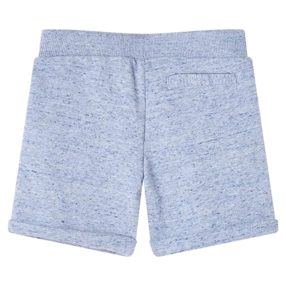 Pantaloncini per Bambini con Coulisse Blu Mélange 116 - Foto 2