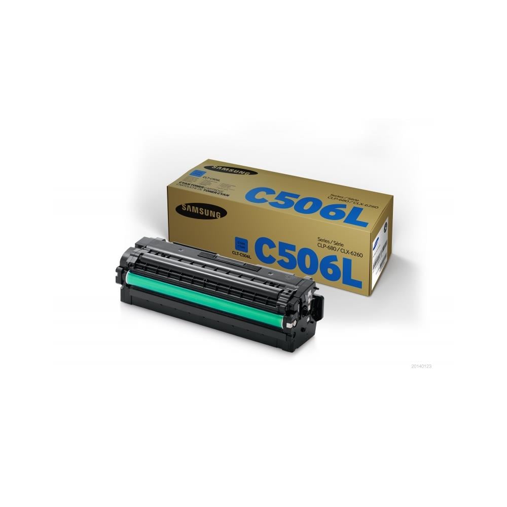 CLT-C506L Toner Originale Colore Nero / Verde per Canon CLP-680ND, 680DW / CLX-6260ND, 6260FD, 6260FR, 6260FW Capacità 3500 Pagine - Foto 2