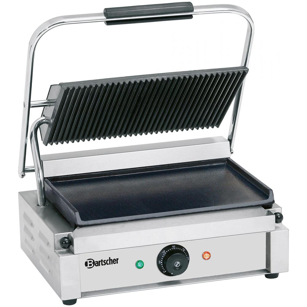 A150676 Piastra grill elettrica 41x37cm liscia / scanalata 220V 2.2 kW - Foto 1