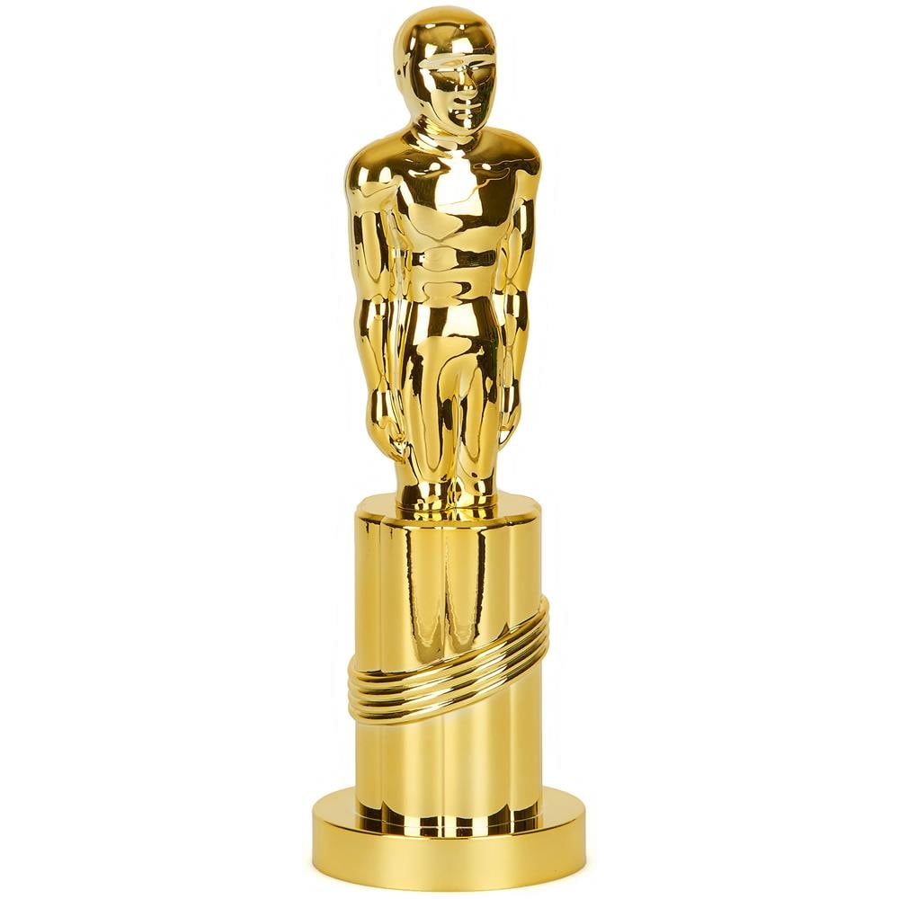 Statuina Dorata In Plastica Taglia Unica - Foto 1