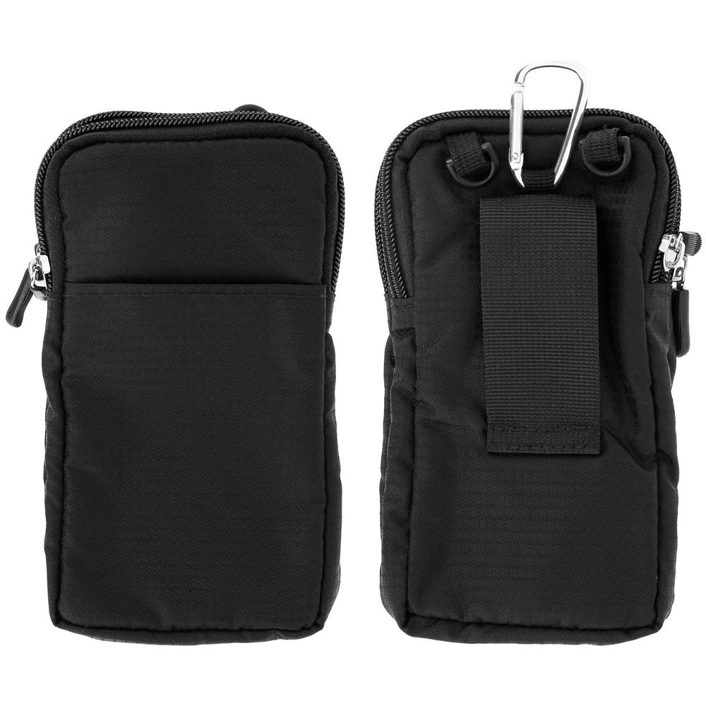 Borsello A Tracolla Multitasche In Nylon Impermeabile - Nero - Foto 1