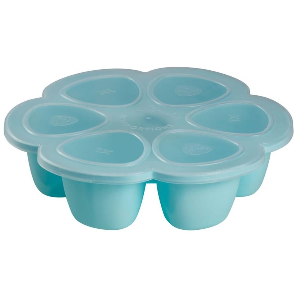 Piatto Congelatore Multi Porzione In Silicone 6x150ml Blu 912456 - Foto 1