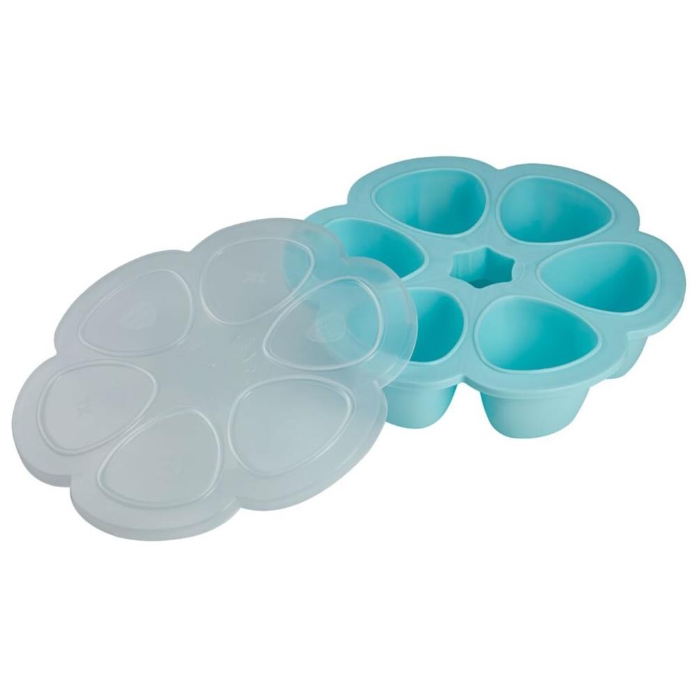 Piatto Congelatore Multi Porzione In Silicone 6x150ml Blu 912456 - Foto 2