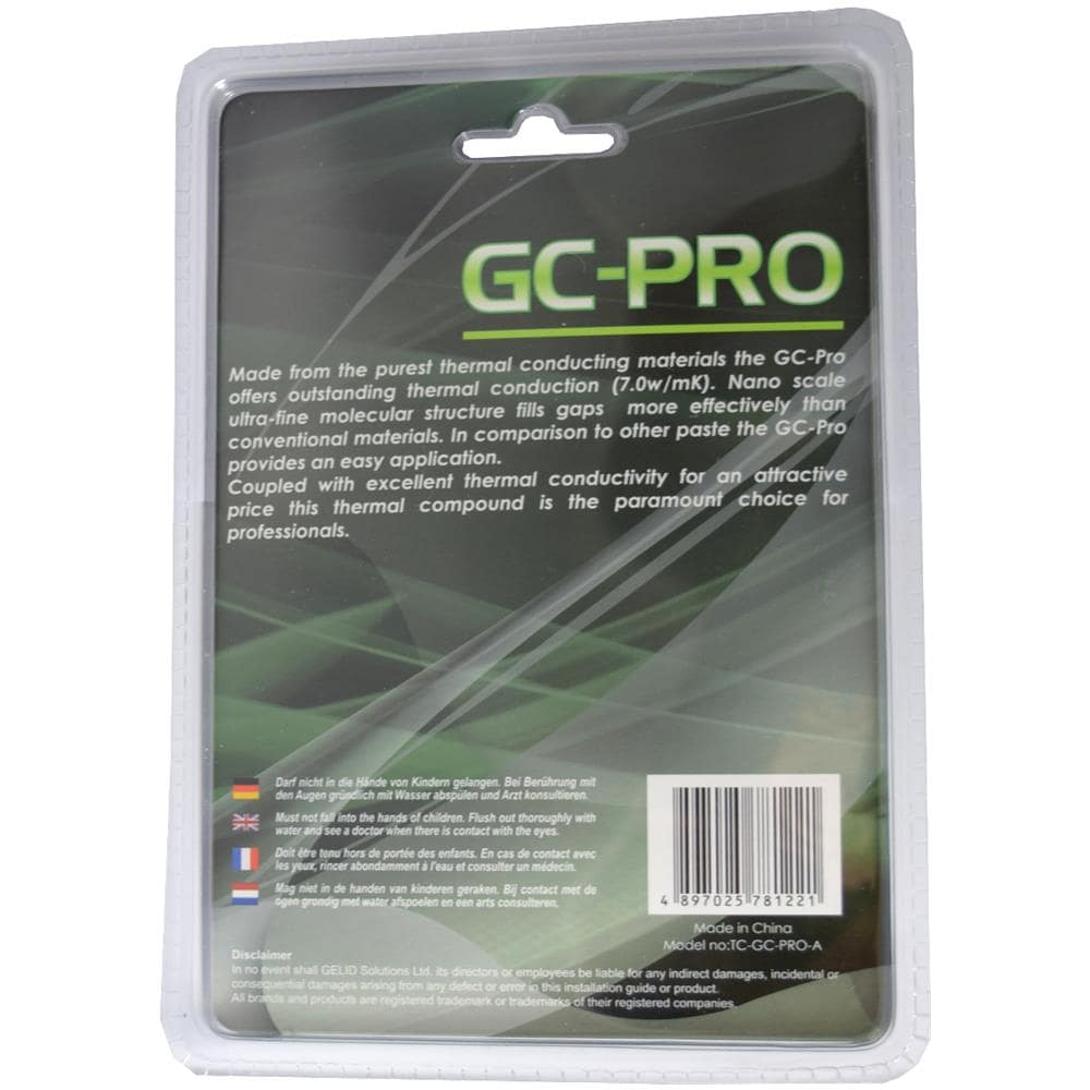 Pasta Termoconduttiva GC-Pro 7 W / mK 7 g - Foto 3