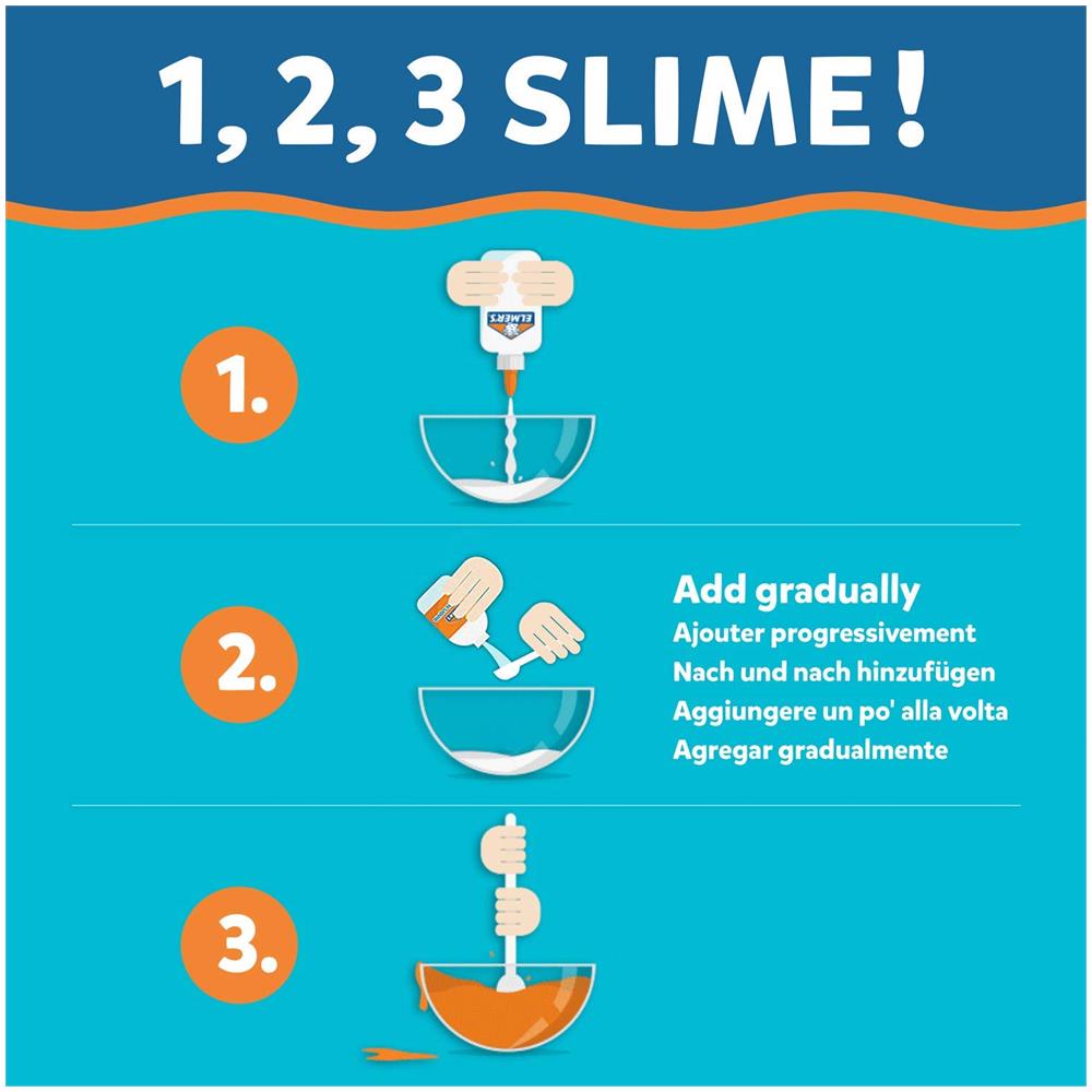 ELMER'S STARTER SLIME KIT ARCOBALENO CONFEZIONE DA 8 PZ - Foto 5