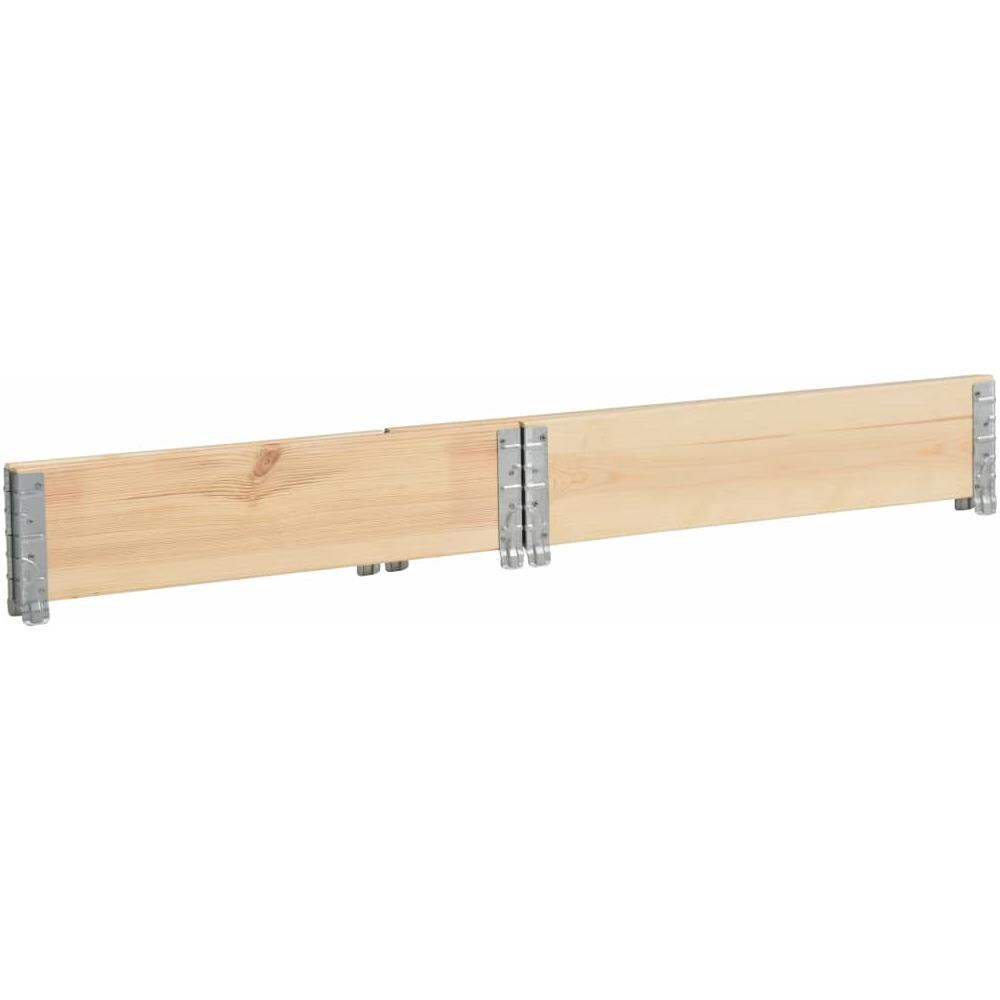 Collare per Pallet 100x100 cm in Legno Massello di Pino - Foto 2