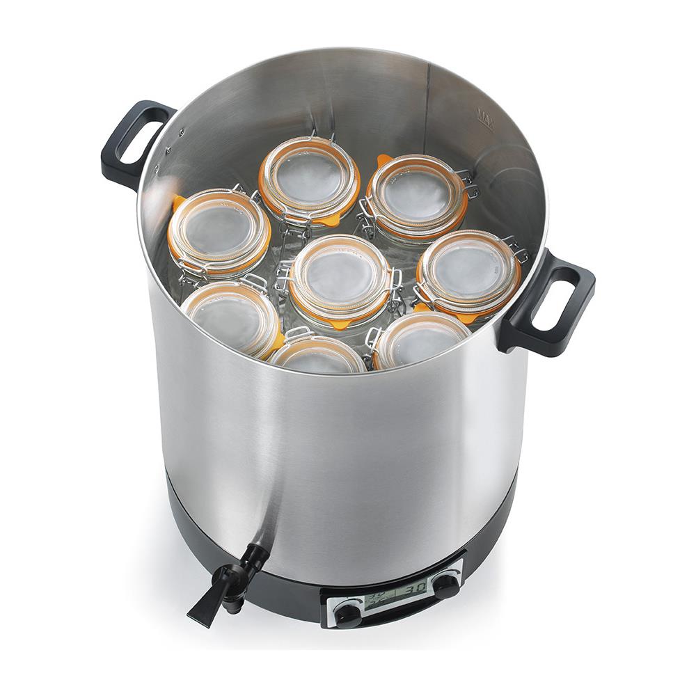 Sterilizzatore Elettrico Lcd Con Rubinetto E Timer 45l 2500w In Acciaio Inox - Steri Pro Inox 45l Lcd - Foto 2