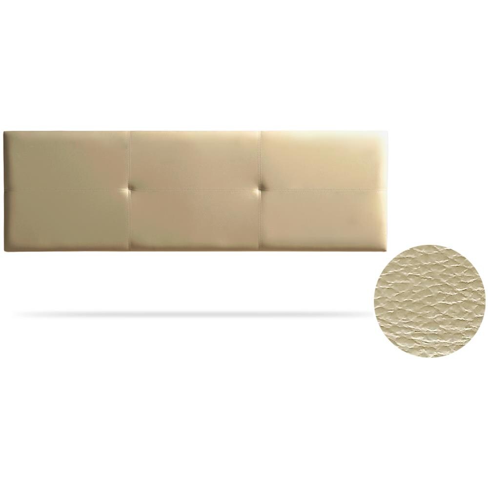 Testiera Imbottita Alma Similpelle 100x50x5 Cm - - Foto 1