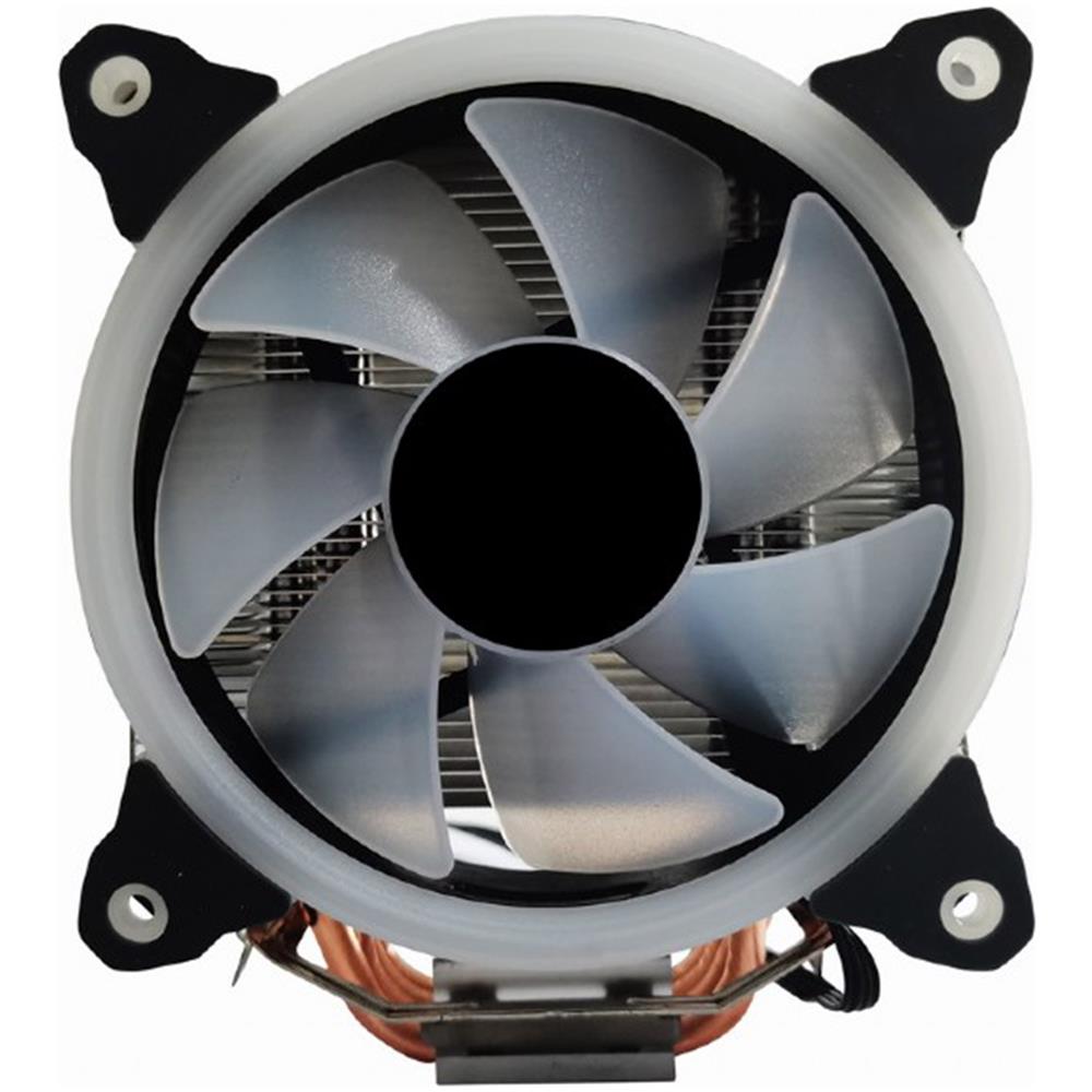 Ventola Di Raffreddamento Della Cpu Da 12 Cm E 150 W Con Led Multicolore A 4 Pin - Foto 2