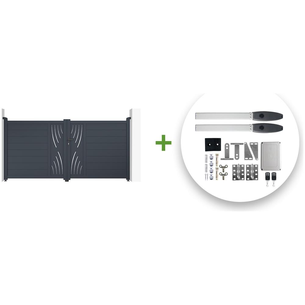 Cancello A Battente Elettrico Veleta 300b140 + Hicker B200 - Foto 1