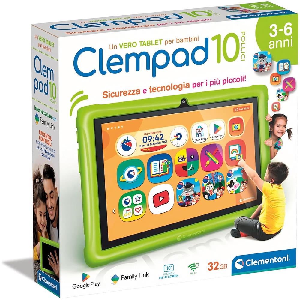 Clempad Tablet Educativo per Bambini 3-6 anni - Foto 2