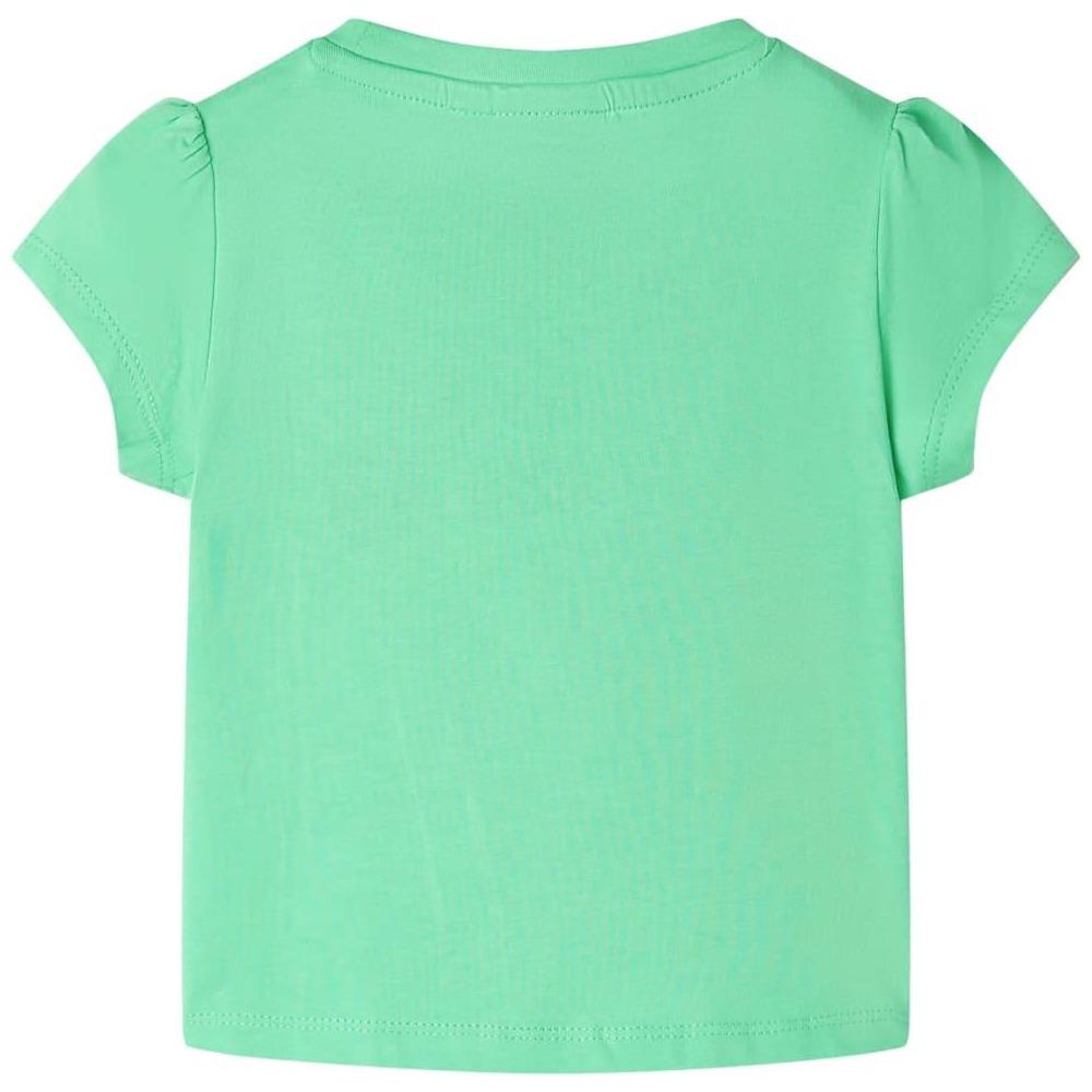 Maglietta da Bambino Verde Chiaro 140 - Foto 2