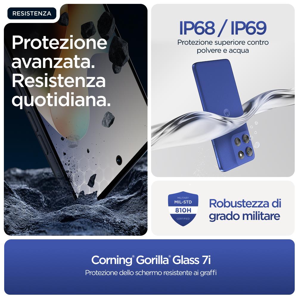 Moto G56 5G 256GB 8GB Ram Display 6.72" FHD+ Main Camera 50MP DualSim: NanoSIM+eSIM USB Type-C Android Dimensity 7060 5200mAh Pantone Dazzling Blue - Foto 19