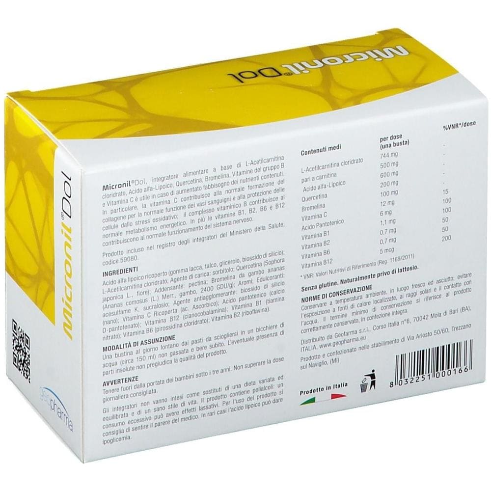 Micronil Dol 30 Bustine 90 g - Foto 1