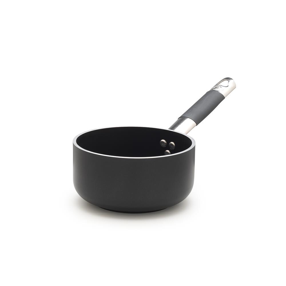 Casseruola 1 Manico ad Induzione Diametro 24 cm - Linea Al Black Induzione 5 mm - Foto 1
