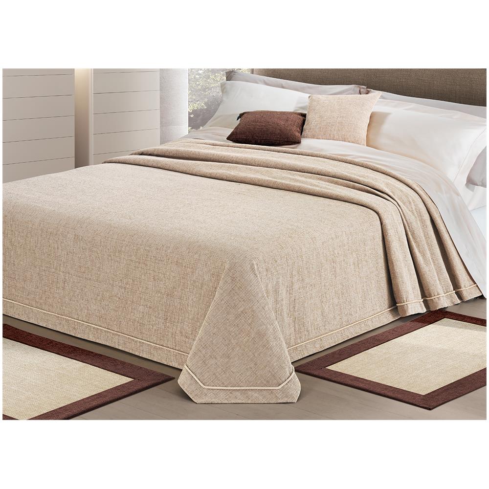 Copriletto Disegno Intreccio 180x270 Bordeaux - Foto 4