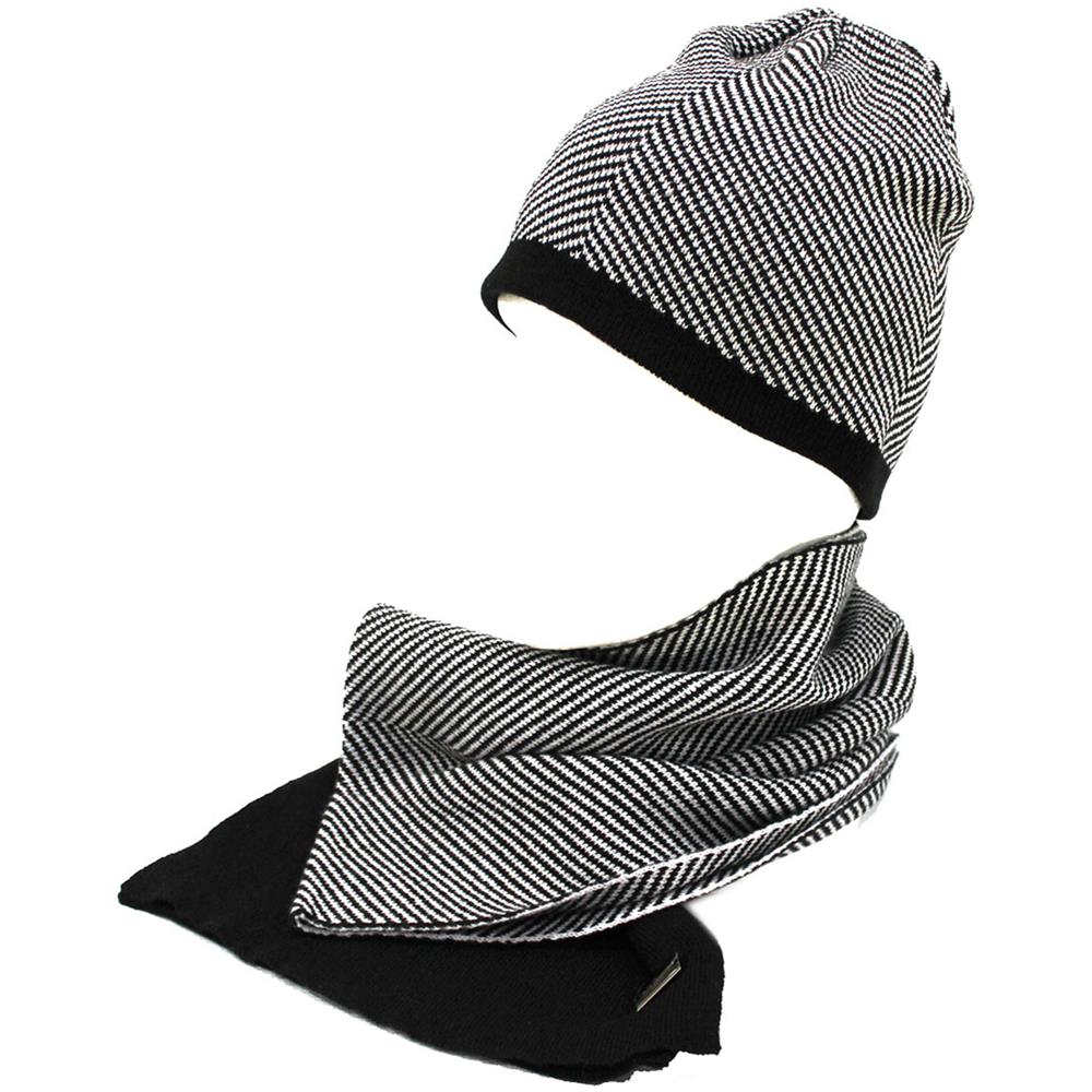 فرع شجرة شبه استوائي دمج set sciarpa e cappello - expatdadsg.com