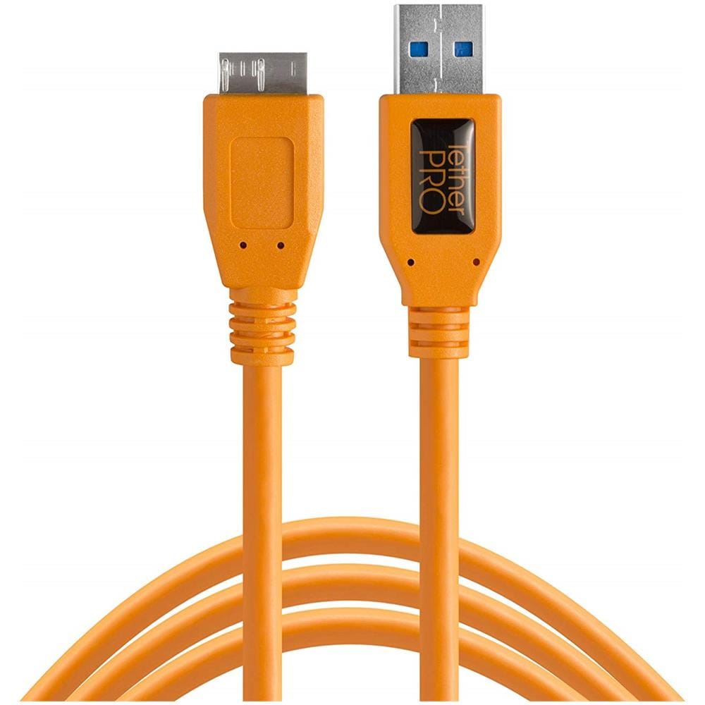 Cavo USB TetherPro USB 3.0 A / Micro B 4,6m orange [ CU5454] - Foto 1