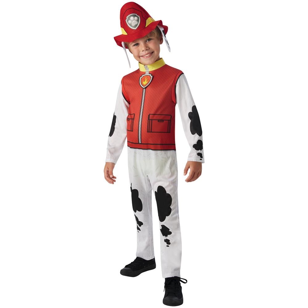 Costume Marshall Di Paw Patrol Per Bambino - Taglia: 3/4 Anni (90/104 Cm)  - Foto 2