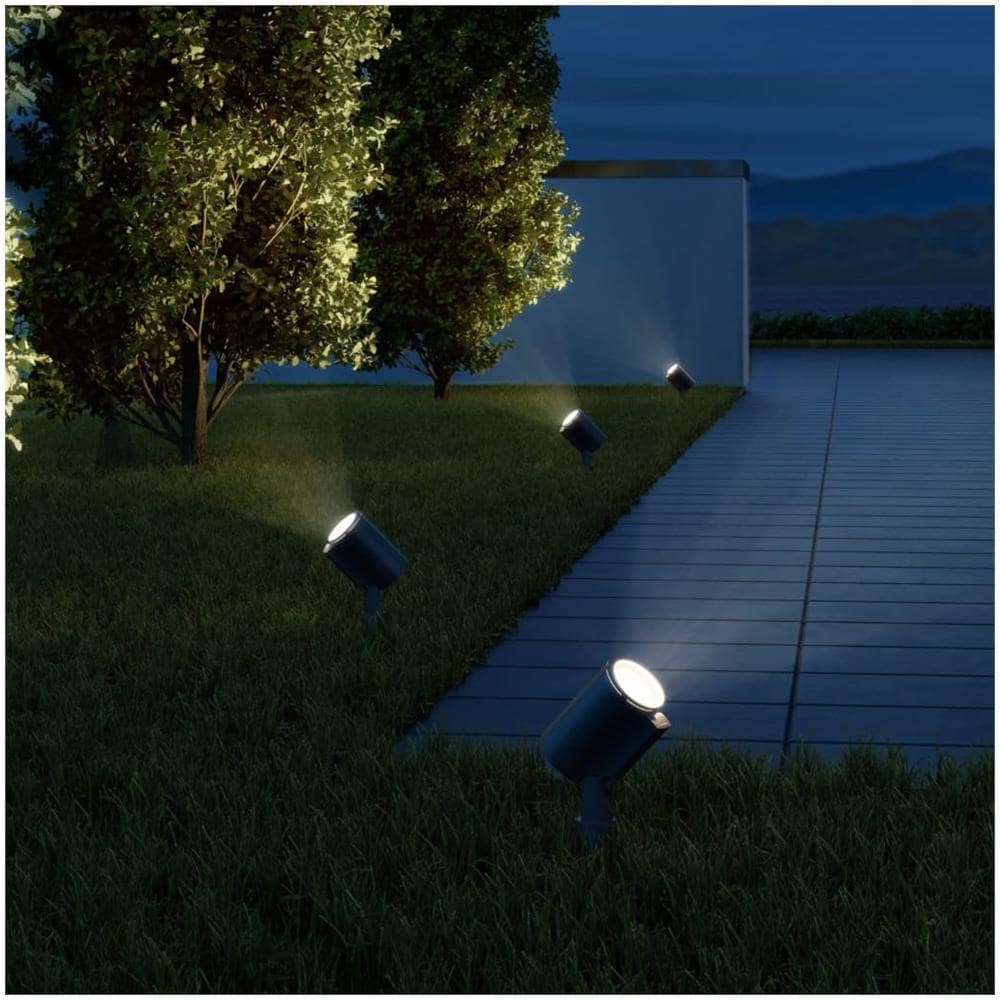 Faretto Per Esterni Spot Garden Night Automatic Nero - Foto 2