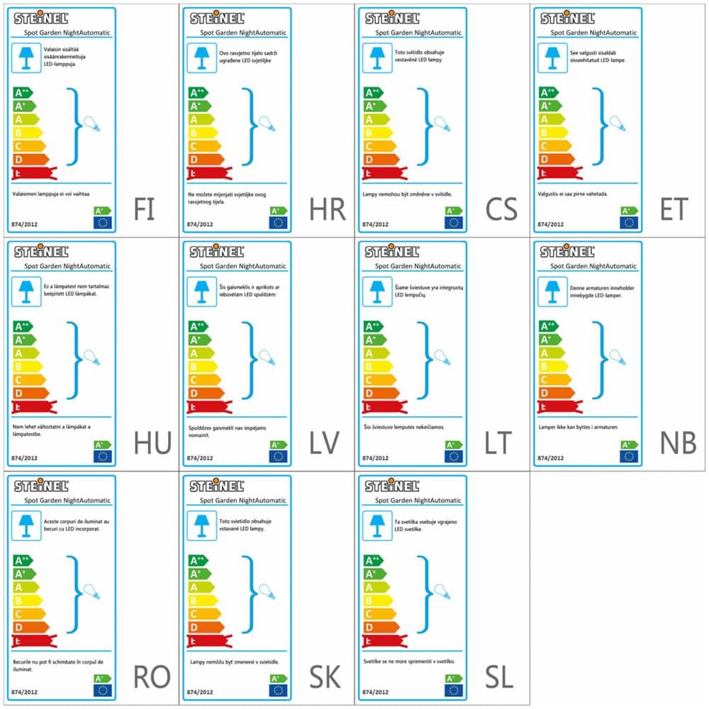 Faretto Per Esterni Spot Garden Night Automatic Nero - Foto 5