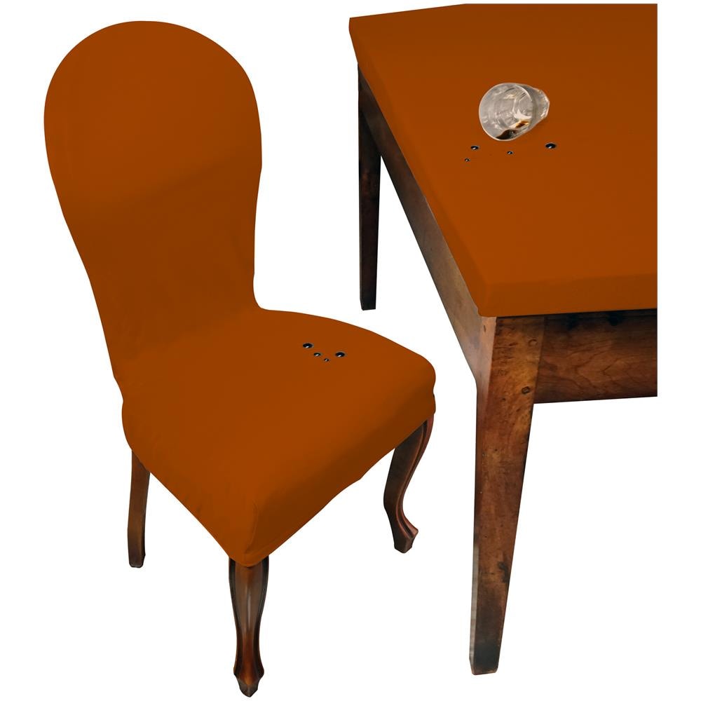 Set 6 Vestisedia Tondo Antimacchia Made In Italy Mattone - Foto 1