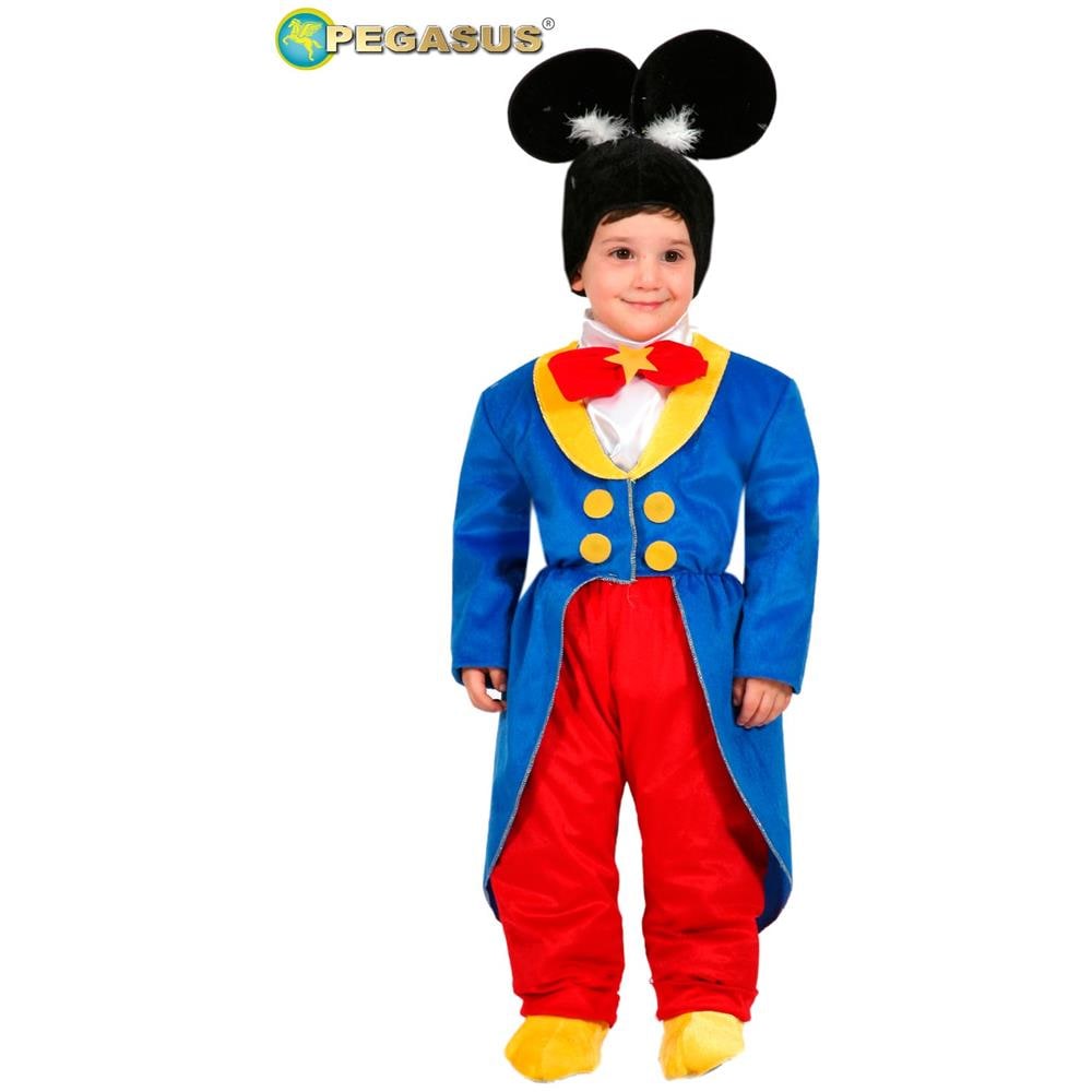 Costume Topoletto 13/18 Mesi Prima Infanzia Vestito Carnevale - Foto 1