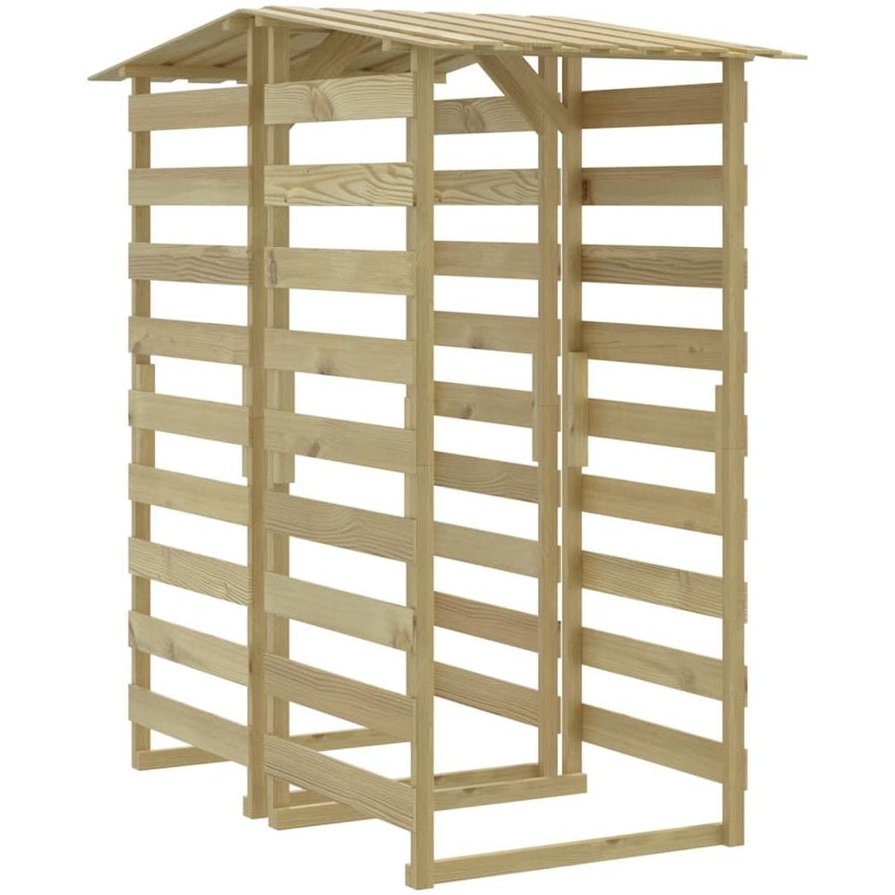 Pergole Con Tetto 2 Pz 100x90x200 Cm Legno Di Pino Impregnato - Foto 1