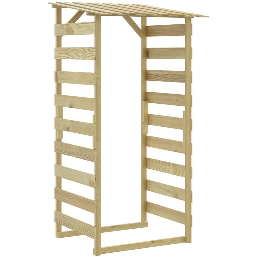 Pergole Con Tetto 2 Pz 100x90x200 Cm Legno Di Pino Impregnato - Foto 2