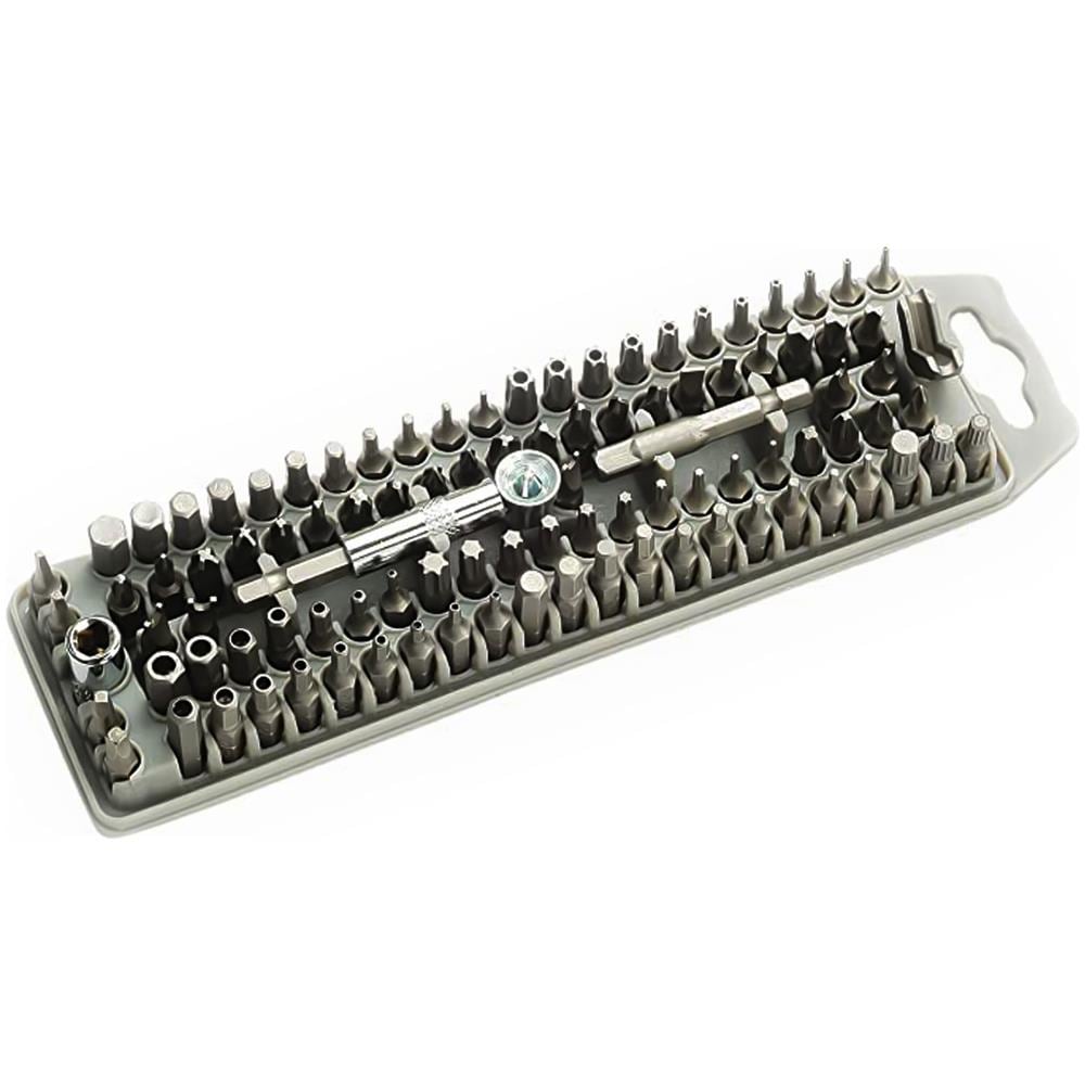 Set 100 Pezzi Inserti Per Avvitatore, Kit Adattatori Per Utensili, Punte Giravite Intercambiabili - Foto 1