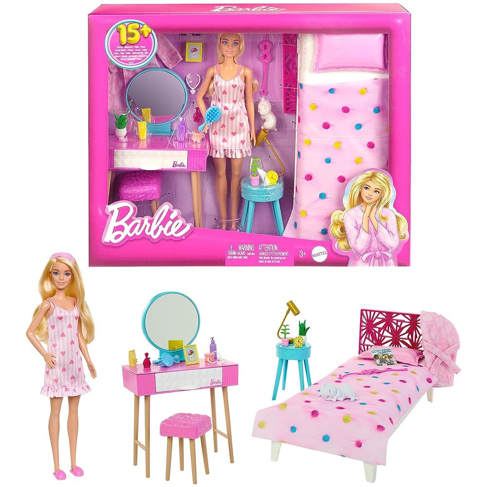 Playset Hpt55 Barbie Movie Cameretta Con Bambola - Foto 2