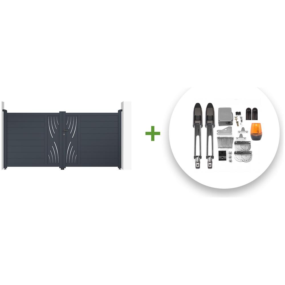 Cancello A Battente Elettrico Veleta 300b140 + Tanker B700 - Foto 1