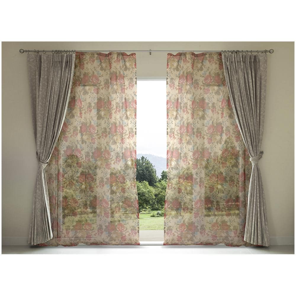 Tenda Zanzariera Per Porta Ingresso E Finestre Anti Insetti Zanzare In Varie Fantasie Protezione Mosche Zanzariera Rose - Foto 1