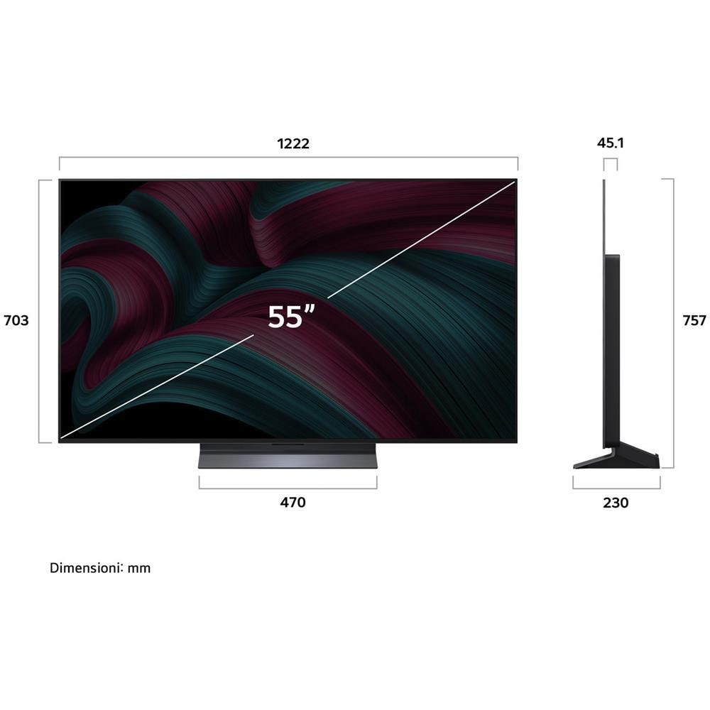 TV OLED OLED 4K 55" OLED55C55LA.API - Foto 7