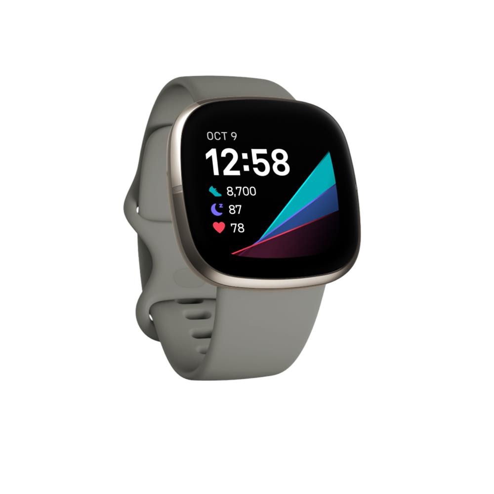 Versa Sense Sage Grey Silver AMOLED Digitale Touch screen Grigio Wi-Fi GPS (satellitare) - Foto 7