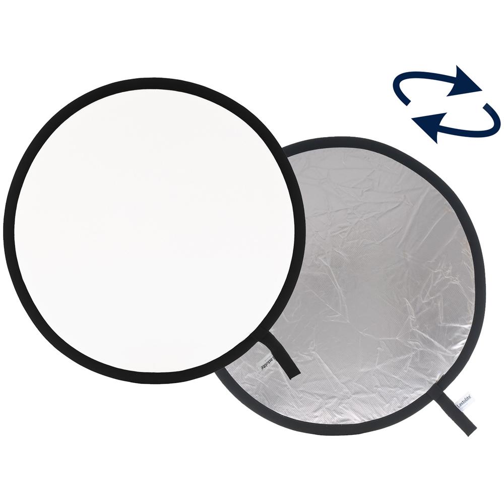Pannello circolare Arg. / Bianco Ø 75 cm - Foto 1