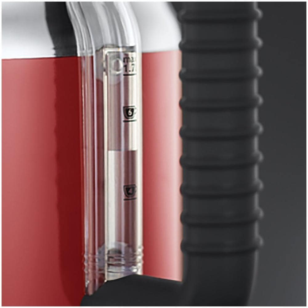 Bollitore Retro Red Ribbon 21670-70 Bolle in 55 Secondi 1,7 Litri 2400 Watt - Foto 5