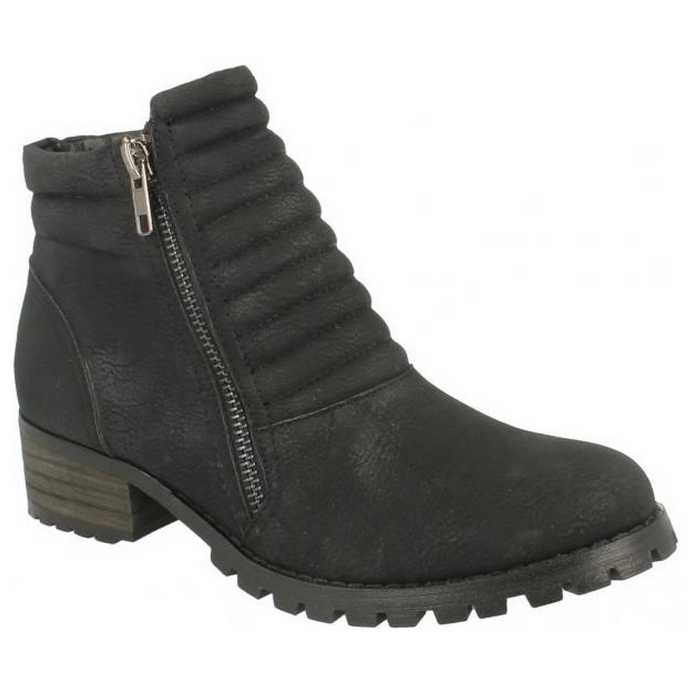 Spot On Scarpe Alla Caviglia Con Cerniera Donna (38 Eu) (nero Spot On Scarpe Alla Caviglia Con Donna Cerniera Donna Con (38 Eu) (nero 26059a