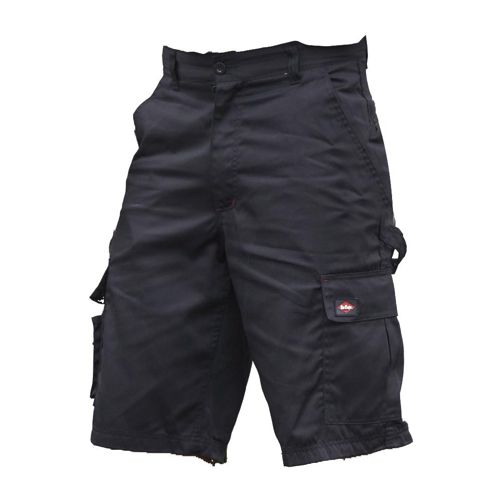 Lee Pantaloni Corti Cargo Cooper Uomo (girovita 91cm) (nero)  - Foto 1