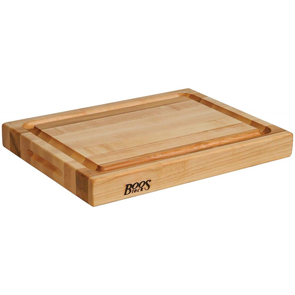 Reversible Maple Cutting Board 21 Inches X 15 Inches X 2.25 Inches With Juice Moat Maple - Foto 1