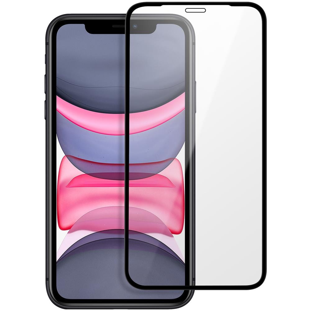 Pellicola Apple Iphone 11 Vetro Flessibile Antiurto Contorni Neri - Foto 5